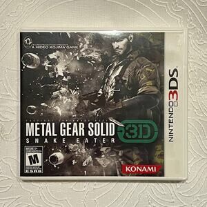 Metal Gear Solid Snake Eater 3D for Nintendo 3DS CiB
